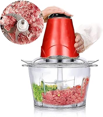 Hachoir électrique pour robot culinaire de cuisine bol en plastique d'une capacité