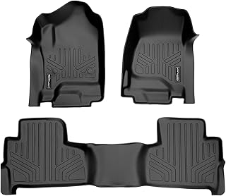 Ensemble de tapis de sol smartliner sur mesure à 2 rangées, noirs