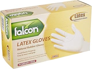 Gants en latex sans poudre falcon (s) - 100 pièces