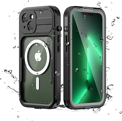 Coque mobile étanche motem pour iphone 14 pro, avec protecteur d'écran et protecteur