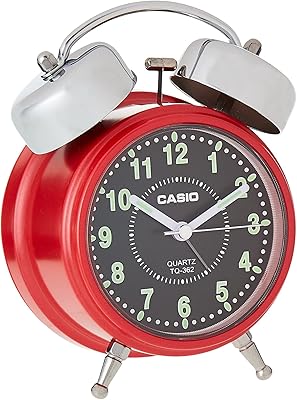 Réveil casio tq-362-4adf, rouge, rouge