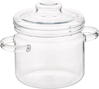 Termisil, marmite 1,5 l, verre borosilicate (résistant à la chaleur), avec + plaque