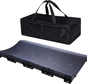 Rampes de protection des pneus home wheels avec coussinets antidérapants, rampes pour pneus de roue de voiture pour éviter les crevaisons et les pneus crevés, protecteurs de pneus de rangement, sac de transport, facile à ranger, 4 pièces (wh-300) noir. Diaytar : Le premier choix des acheteurs avisés