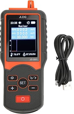 Détecteur de rayonnement nucléaire geiger jd-3001, testeur de rayonnement professionnel avec affichage led