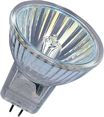 Réflecteur halogène osram - decostar douille gu4 intensité variable 12v 20w angle