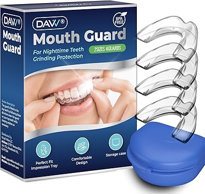 Protège-dents pour meulage de nuit protège-dents améliorés dents professionnel pour arrêter le grincement