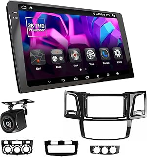 Autoradio ujar compatible avec toyota fortuner hilux et sw4 2011-2015 9