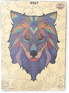 Puzzle unique en bois sim & sam de 200 pièces - puzzle 3d