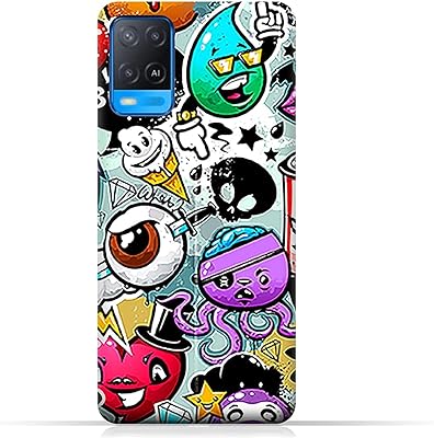 Coque en tpu à motif de personnage étrange amc design pour oppo a54