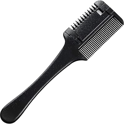 Castowave coiffure rasoir à cheveux fins, peigne de coupe de cheveux, ciseaux de barbier double face, outil de barbier pour la coupe et le coiffage des cheveux. Commandez malin, vivez mieux avec Diaytar