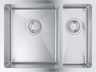 Grohe k700u | 1,5 bac | évier de cuisine - sous plan