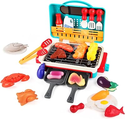 Ensemble de jouets barbecue habavis pour enfants, ensemble de jouets de cuisine