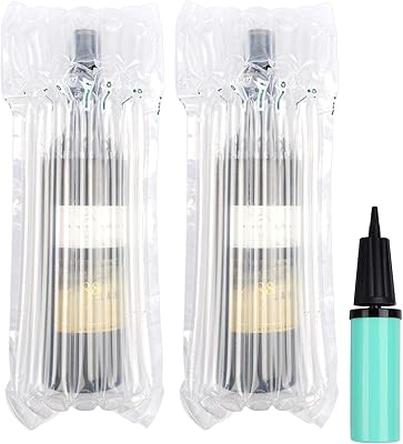 Paquet de 20 protecteurs de bouteilles de vin, oreiller gonflable pour emballage