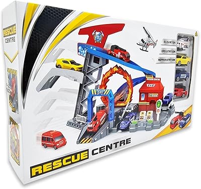 Vito construction et stations-service ensemble de jouets 2 en 1 pour enfants garçons