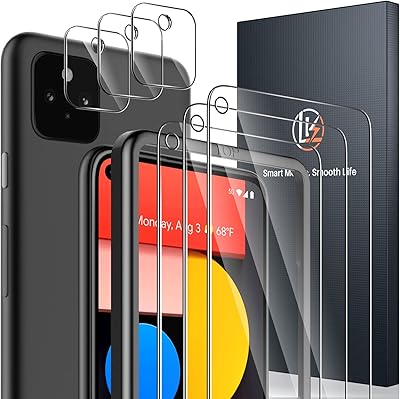 Pack de 6 protections d'écran lk + 3 protections d'objectif d'appareil photo compatibles