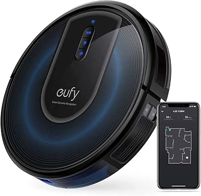 Robot aspirateur eufy robovac g30 avec navigation intelligente 2.0 aspiration puissante de 2000