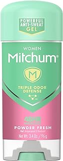 Gel transparent anti-transpirant en poudre mitcham pour femmes, 3,4 oz (paquet de 2)