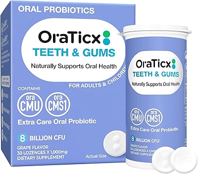 Probiotique oratex pour les dents et les gencives, soutient la santé bucco-dentaire