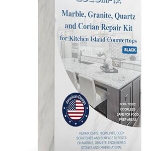 Kit de réparation d'éclats de comptoir en quartz. kit de réparation de marbre et de granit. (noir) - répare rapidement les éclats de comptoir, les fissures et les rayures. pour le quartz, le granit, le marbre et d'autres surfaces en pierre naturelle.. La nouvelle ère du shopping sénégalais commence avec Diaytar
