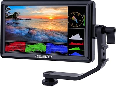 Moniteur dslr felworld fw568 v2 5,5" avec lut de forme d'onde pour une vidéo