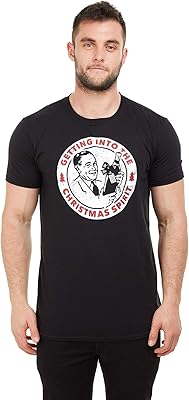 T-shirt esprit de noël pour homme