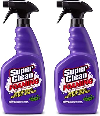 Spray dégraissant multi-usages super clean, biodégradable, concentré complet, paquet de 2 (1,9 l) par super clean. Diaytar : Le discount intelligent pour consommateurs avisés