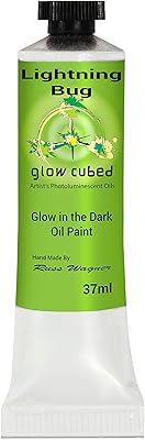 Peinture à l'huile professionnelle lightning bag qui brille dans le noir (37 ml)