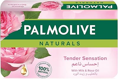 Savon au lait et à la rose palmolive naturals 170 grammes