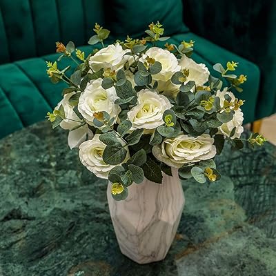 Yatai – arrangement de fleurs artificielles d'apparence réelle avec tige, pour la saint-valentin