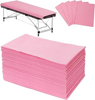 50pcs draps jetables de table de massage couvre-lit imperméable tissu non tissé