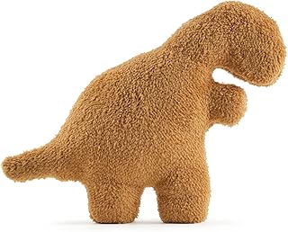 Hacosme dino nugget oreiller poulet en peluche dessin animé animal pour enfants