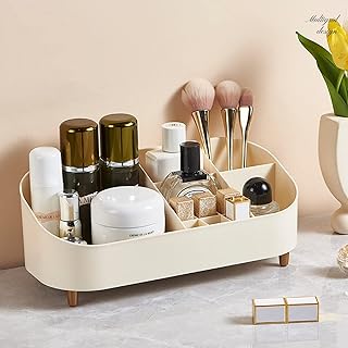 Organisateur de maquillage, organisateur de cosmétiques, organisateur de cosmétiques, organisateur de pinceaux de maquillage, présentoir d'organisateur de salle de bain, organisateur de comptoir, rangement pour brosse, lotion, rouge à lèvres à ongles. Le discount haut de gamme, c'est possible avec Diaytar