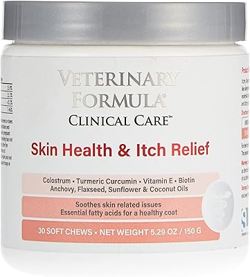 Synergy lab clinical care formule vétérinaire santé de la peau et soulagement