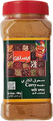 Bouteille de poudre de curry oriental 180 g