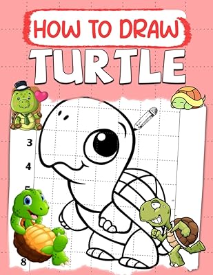 Comment dessiner une tortue : un excellent livre avec des instructions spécifiques