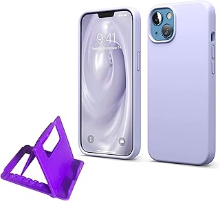 Coque en silicone antichoc darana compatible avec iphone 13 (support gratuit).