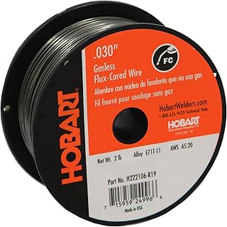 Fil de soudage hobart h222106-r19 e71t-11 e71t-11 2 lbs, 0,030