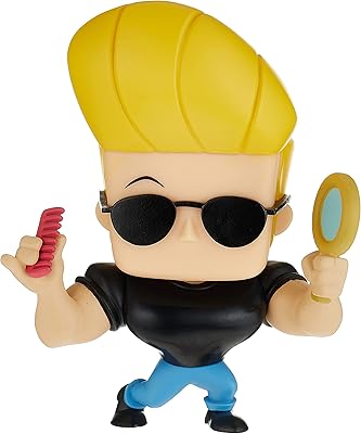 Funko 57789 pop animation : johnny bravo - johnny avec miroir et peigne