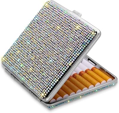 Étui à cigarettes savori pour femmes et hommes, étui à cigarettes en métal