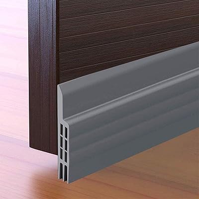 Butée de porte subtix pour portes extérieures et intérieures bande d'essuyage sous la porte