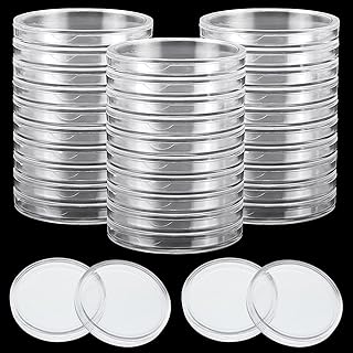 Webeedy 60 pièces 40 mm porte-monnaie dollar argent porte-monnaie porte-monnaie étui à monnaie