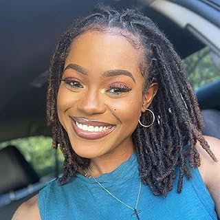 Extensions de cheveux humains dreadlocks épais de 0,4", 30 mèches, vrais cheveux humains