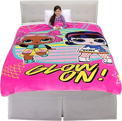 Couverture de lit pour bébé franco, 62" x 90", lol surprise !