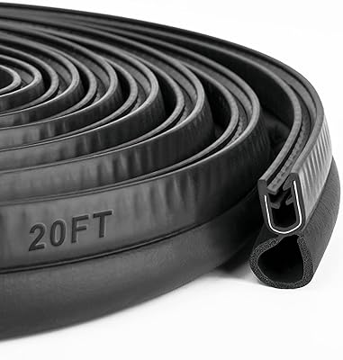 Bande d'étanchéité en caoutchouc pour portière de voiture de 20 pieds pour bord