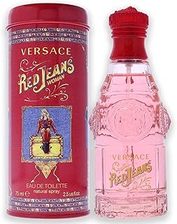 Eau de toilette red jeans de versace pour femme, 75 ml