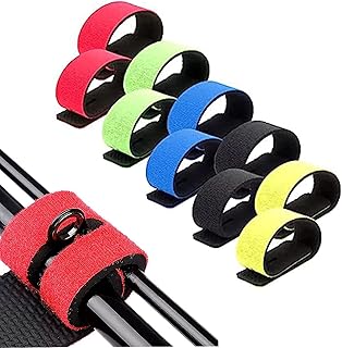 10 pièces sangles de canne à pêche une sangle de support pêche