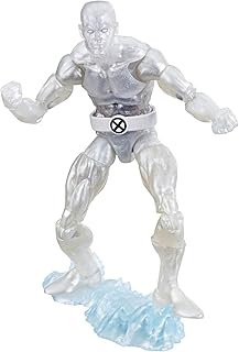 Ensemble de figurines rétro x-men iceman 15 cm - série de collection super