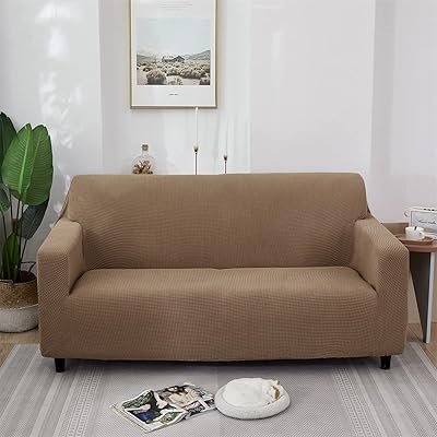 Housses de canapé extensibles universelles nc (sable, taille s)