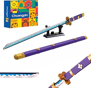 Xuangben anime cosplay épées bloc de construction modèle jouet roronoa zoro yamato épée avec fourreau et support fait à la main violet yamato inma katana jouet kit de construction pour adultes (épée yamato). Découvrez le shopping sans frontières avec Diaytar Sénégal