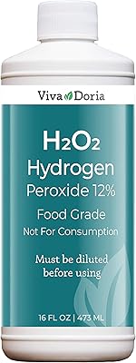 Peroxyde d'hydrogène 12 % h2o2 - qualité alimentaire (470 ml)